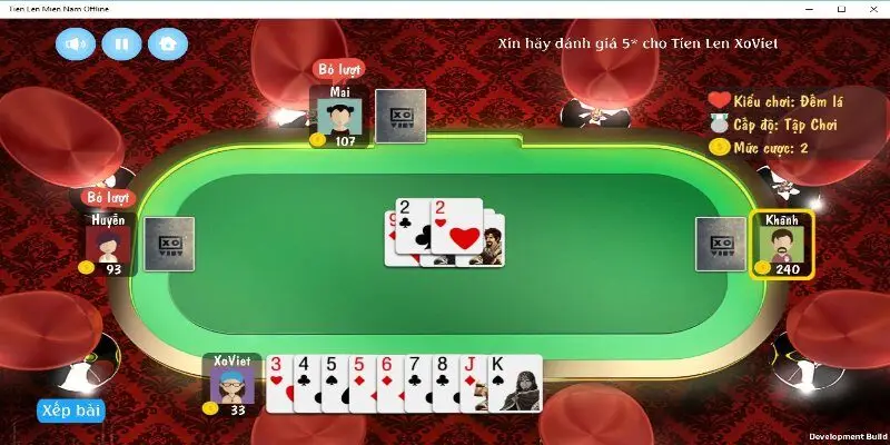 Tiến Lên Miền Nam - Game chơi hấp dẫn